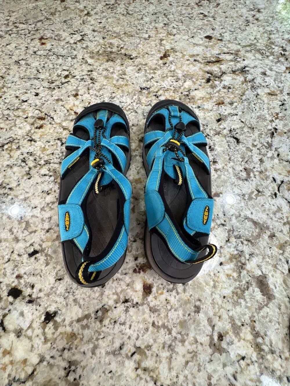Keen Whisper Water Sandals Size 10.5 Blue Black